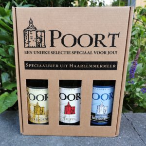 cadeauverpakking Poort, 3 speciaalbieren